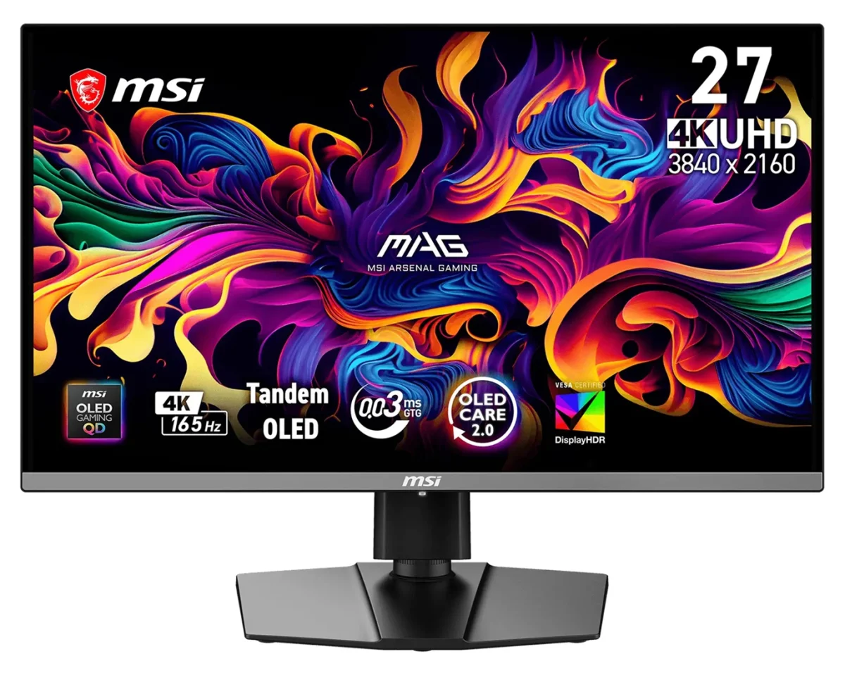 MSI MAG 272UP QD-OLED E16 26,5" 4K 165Hz