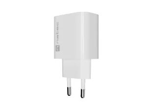 Univerzální nabíječka Natec RIBERA 20 W 1X USB-A + 1X USB-C, bílá - obrázek 4