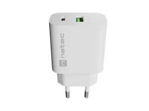 Univerzální nabíječka Natec RIBERA 20 W 1X USB-A + 1X USB-C, bílá - obrázek 5