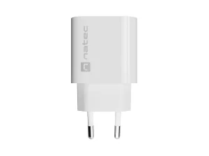 Univerzální nabíječka Natec RIBERA 20 W 1X USB-A + 1X USB-C, bílá - obrázek 8