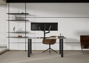 Vogel´s stolní rameno na 2x PC monitor M3032, 20kg, 3 klouby - obrázek 4