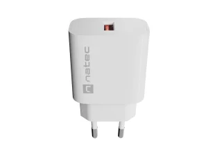 Universální nabíječka Natec RIBERA 18W, 1X USB-A, bílá - obrázek 4