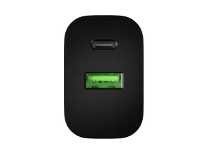 Univerzální nabíječka Natec RIBERA 20 W, 1X USB-A + 1X USB-C, černá - obrázek 8