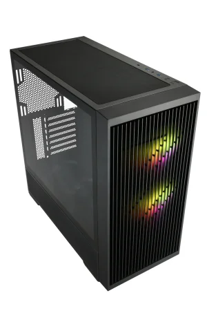 FSP M330-BA/Midi Tower/Transpar./Černá - obrázek 2