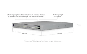 UniFi ECS-24S-PoE, 24portový podnikový switch - obrázek 8