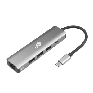 TB TOUCH 5v1 adaptér RJ-45, USB-A, USB-C