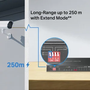 Mercusys MS112GMP 12xGb 8xPoE+ switch - obrázek 3