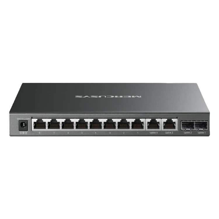 Mercusys MS112GMP 12xGb 8xPoE+ switch