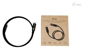 i-tec Thunderbolt 4/USB4 Class Pro Cable 240W s LCD (40Gbps, 150cm) - obrázek 9