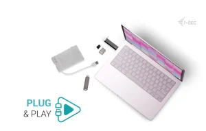 i-tec USB-C/USB-A Dongle SD/microSD card reader + 2x USB port (1x USB-A, 1x USB-C) - obrázek 4