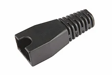 Ochrana RJ45 non-snag proof černá 100 ks