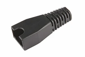 Ochrana RJ45 non-snag proof černá 100 ks