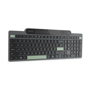 Lenovo Self-Charging Bluetooth Keyboard-Czech/Bezdrátové Bluetooth/CZ/Černá - obrázek 4