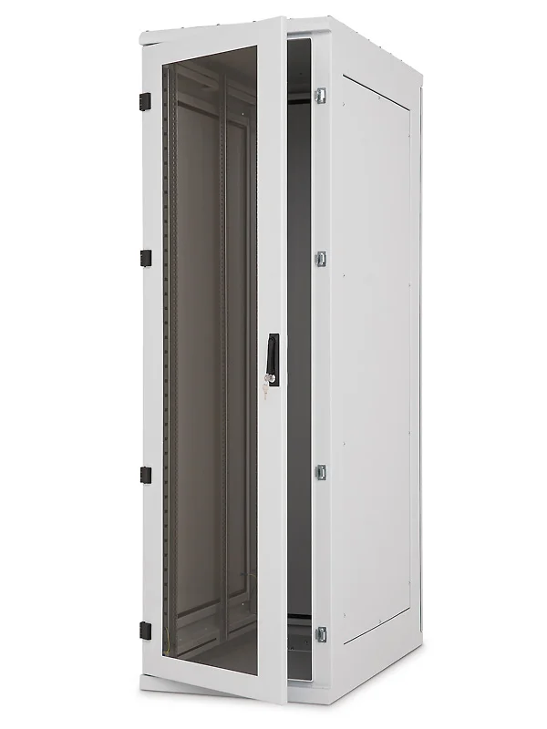 19" rack RDE 42U/800x1000 IP54, pro montáž chl.j.