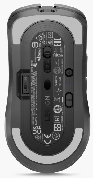 Lenovo Legion M600s/Herní/Optická/Pro praváky/19 000 DPI/Drátové/Bezdrátové/Šedá - obrázek 2