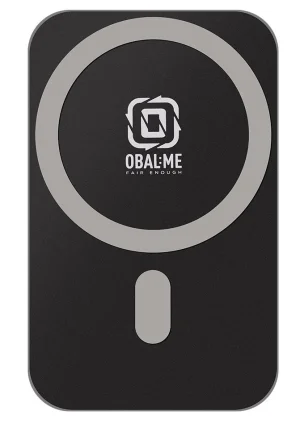 OBAL:ME MagNetix Plate Bezdrátový Nabíjecí Držák do Auta 15W Black - obrázek 2
