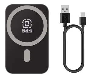 OBAL:ME MagNetix Plate Bezdrátový Nabíjecí Držák do Auta 15W Black - obrázek 4