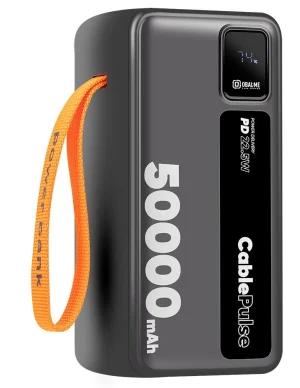 OBAL:ME CablePulse Powerbanka 50000mAh 22,5W Black - obrázek 4