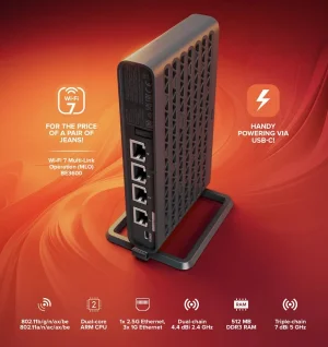 MikroTik hAP be lite A42G-HbeP Wi-Fi router - obrázek 5