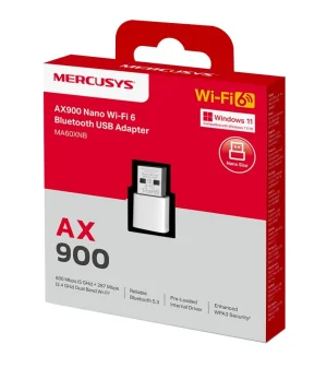 Mercusys MA60XHB AX900 Highgain WiFi6 BT USB adapt - obrázek 2