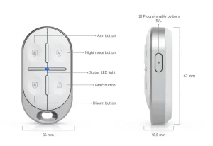Ubiquiti USL-FOB, Remote Control KeyFob - obrázek 8
