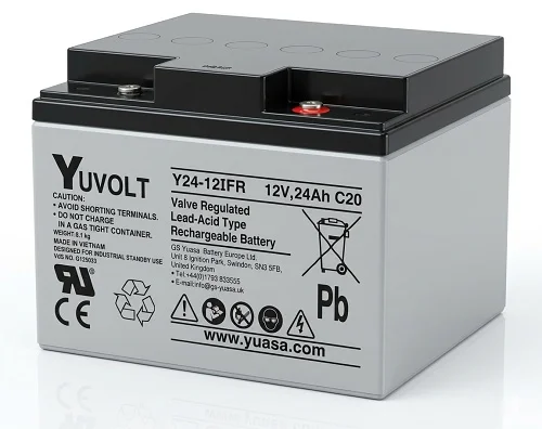 Yuasa YUVOLT Y24-12FR VdS (12V; 24Ah, M5)