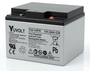 Yuasa YUVOLT Y24-12FR VdS (12V; 24Ah, M5)