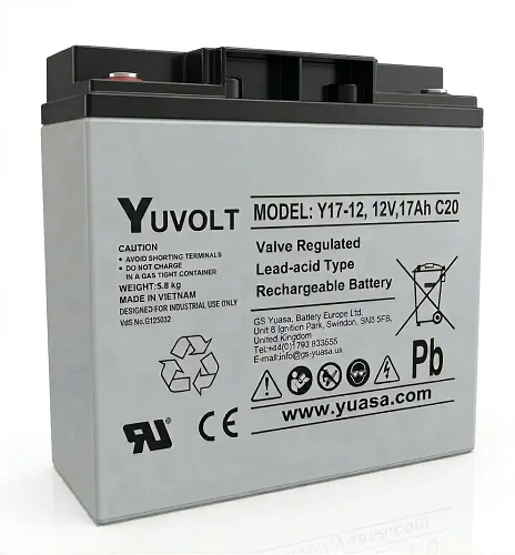 Yuasa YUVOLT Y17-12FR M5 VdS (12V; 17Ah)