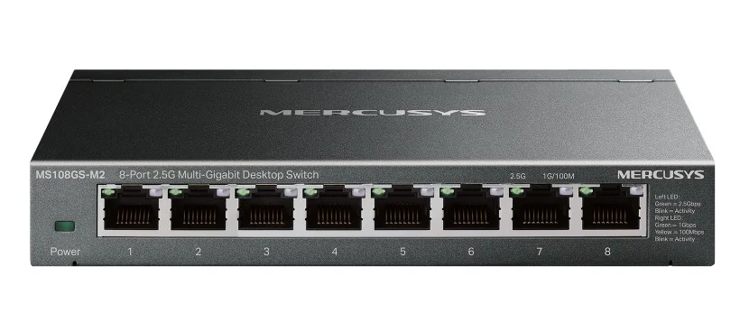MERCUSYS MS108GS-M2 switch 8x2.5G
