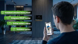 EVOLVEO DoorPhone AHD7 Plus – domovní videotelefon s čipovým odemykáním a mobilní aplikací - obrázek 10