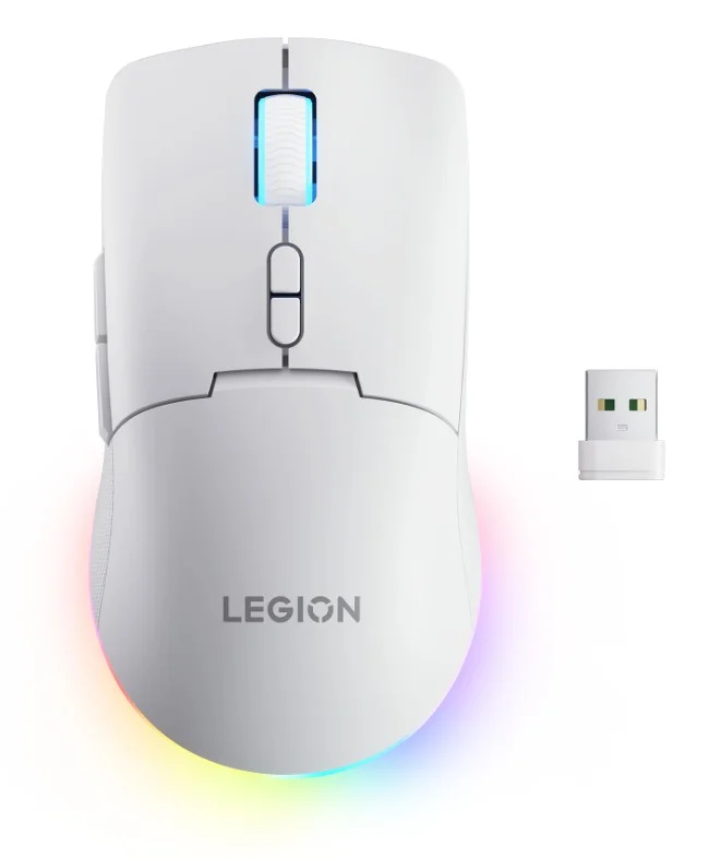 Lenovo Legion M220/Herní/Optická/Pro praváky/5 000 DPI/USB+BT/Bílá