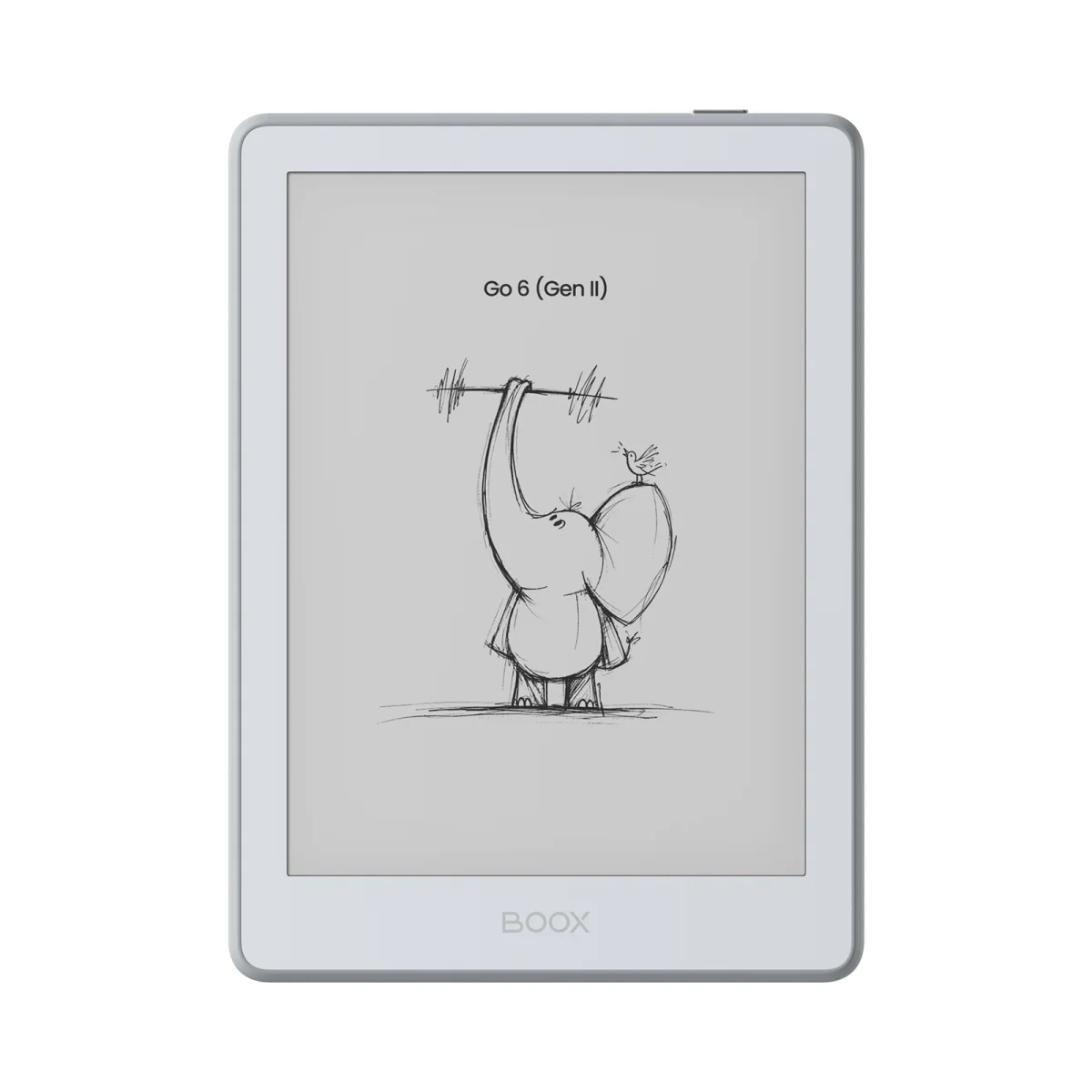 E-book ONYX BOOX GO 6 (Gen II), stone, 6" Carta 1300, 32GB, Bluetooth, Android 11, E-ink displej
