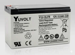 Yuasa YUVOLT Y12-12FR F2 VdS (12V; 12Ah)