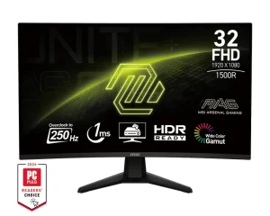 MSI MAG 32C6X 31,5" VA FHD 250Hz Monitor - obrázek 1