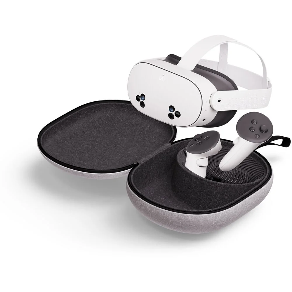 Meta Quest Compact Carrying Case, Quest 3/3S, Refreshed Compact