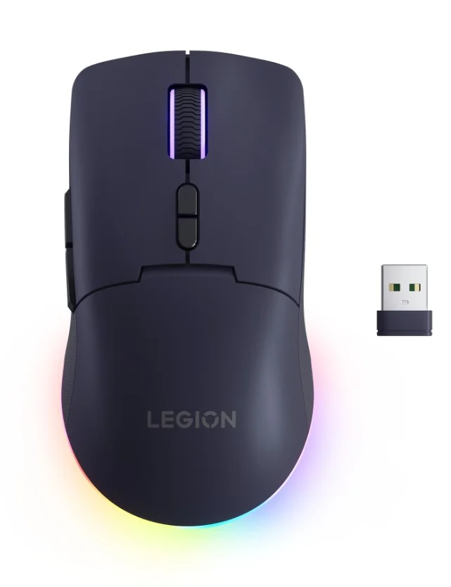 Lenovo Legion M220/Herní/Optická/Pro praváky/5 000 DPI/USB+BT/Fialová