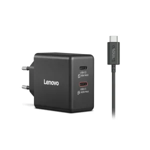 Lenovo Dual USB-C 65W GaN Charger - obrázek 1