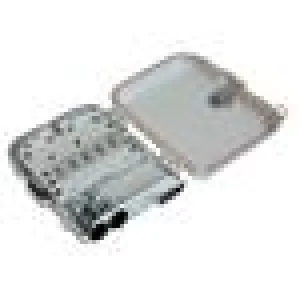FTTH Box malý, 8xSC, LC, E2000, plast, IP65 - obrázek 2