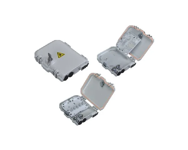 FTTH Box malý, 8xSC, LC, E2000, plast, IP65