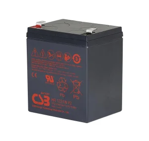 Baterie CSB HR1221WF2; 12V; 5Ah/21W, F2