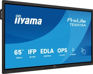 65" iiyama TE6515A-B2AG:VA,4K,EDLA,NFC - obrázek 7