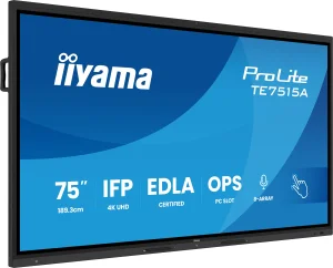 75" iiyama TE7515A-B2AG:VA,4K,EDLA,NFC - obrázek 7