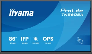 86" iiyama TN8605A-B1AG:IPS,4K,no Android
