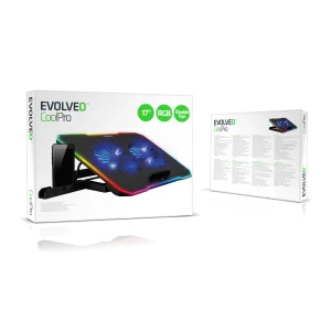 EVOLVEO CoolPro chladící podložka notebooku 2 ventilátory - obrázek 3