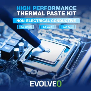 EVOLVEO Ptero TC3, teplovodivá pasta, 17,3W/mK, záruka 5 let, 2 g - obrázek 5