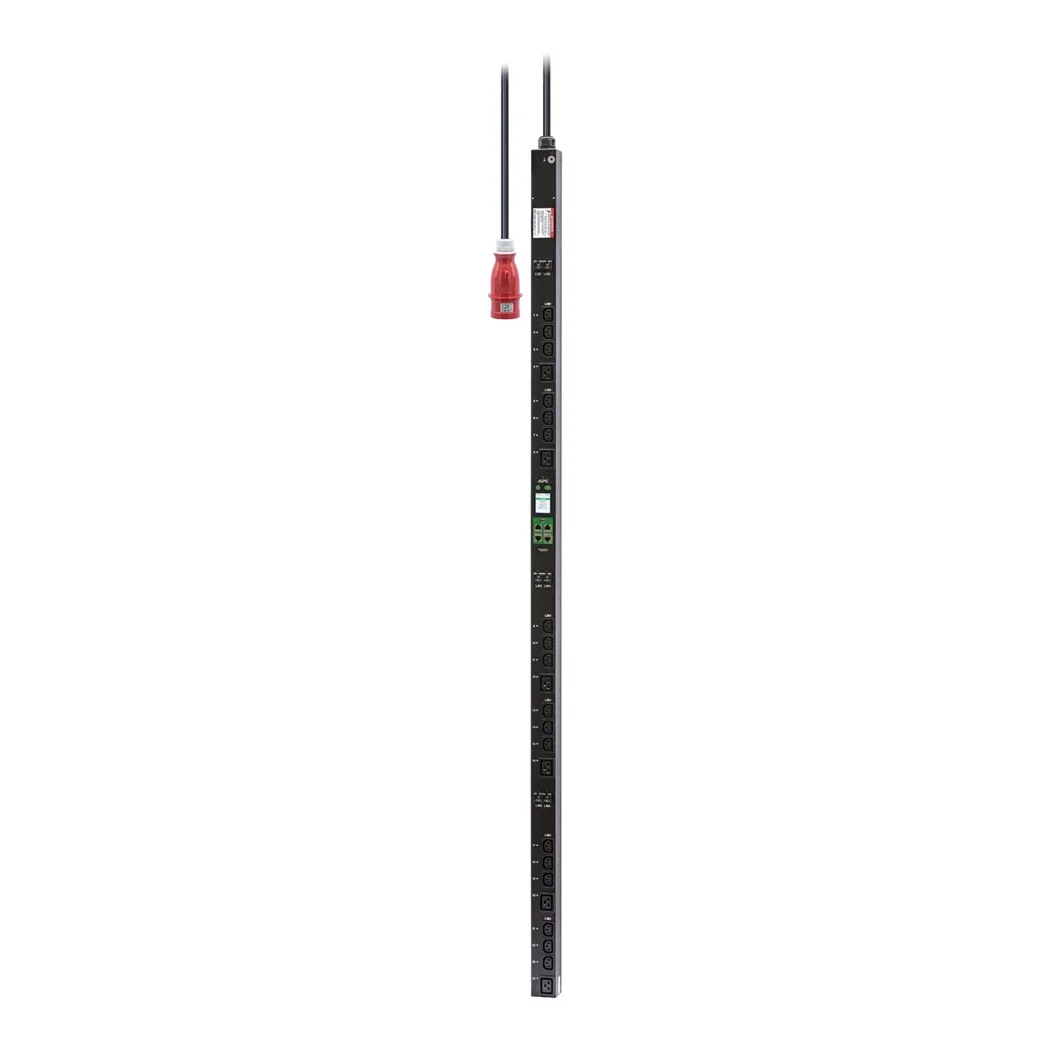Easy PDU,2G, Metered-by-Outlet with Switching, ZeroU, 22kW, 230V, (18) C13 & (6) C19