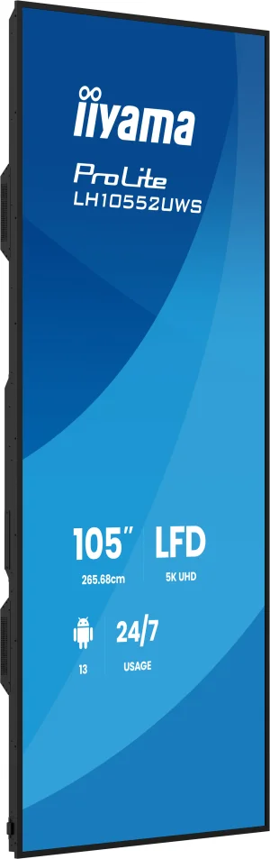 105" iiyama LH10552UWS-B1AG: IPS,5K,USB-C,24/7 - obrázek 7