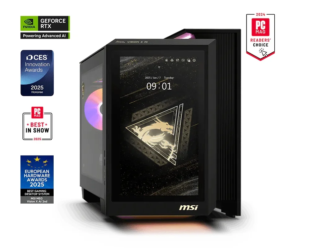 MSI MEG Vision X RTX 5080 Core Ultra 7 64GB/2TB W11H