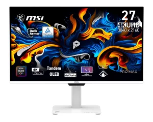 MSI PRO MAX 271UPXW12G 26,5" QD-OLED 4K 120Hz