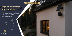 Viking solární kamery HUB S02 8000 mAh venkovní sada - obrázek 2